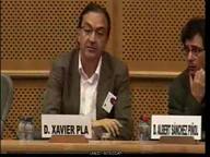 Palabras de Xavier Pla, en "Las culturas de España y su relación con Europa"