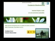 Presentación del infoeme "Empleo verde en una economía sostenible": G. García (Sectores emergentes)
