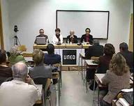 Caballero Bonald en el club de lectura de la UNED