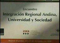 Integración Regional Andina, Universidad y Sociedad