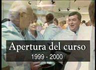 Apertura de curso académico 1999-2000
