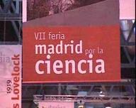 Conocer la tierra para conservarla. VII Feria de Madrid por la Ciencia.