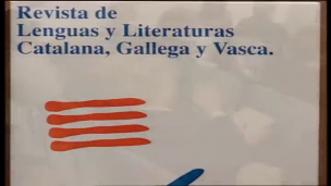 Presentación del cuarto número de la Revista de lenguas y literaturas catalana, gallega y vasca. 