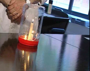Ciencia en Acción (XII). Experimento con gases.    