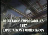 Resultados empresariales 1997. Expectativas y comentarios