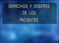 Derechos y deberes de los pacientes.