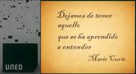 Pensamientos. Marie Curie