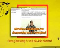 PROMO - Atención a estudiantes con discapacidad en la Universidad. Necesidades y propuestas de intervención