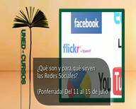 ¿Qué son y para qué sirven las Redes Sociales? Cursos de Verano 2011 (Video)
