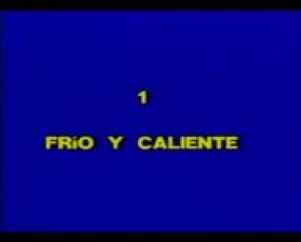 Termología: Frío y Caliente (I)