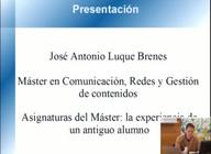 Asignaturas del máster: La experiencia de un antiguo alumno.