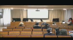 Turno de preguntas con la profesora Rosario Arias Doblas