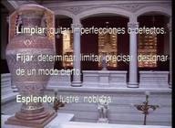 "Limpia, fija y da esplendor"