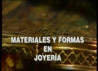 Materiales y formas en joyería
