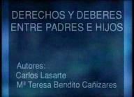 Derechos y deberes entre padres e hijos. Aspecto generales