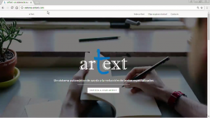 Demo del sistema arText