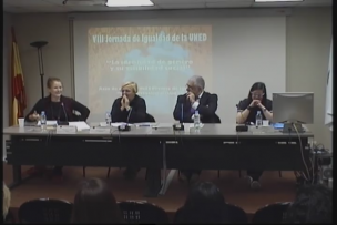 Coloquio de la primera parte de la Jornada de Igualdad