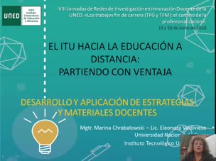 El ITU hacia la educación a distancia: partiendo con ventaja