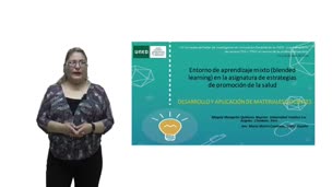 Entorno de aprendizaje mixto (blended learning) en la asignatura de estrategias de promoción de la salud