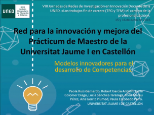 Red para la innovación y mejora del Prácticum de Magisterio de la Universitat Jaume I en Castellón