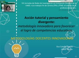 Acción tutorial y pensamiento divergente. Metodología innovadora para favorecer el logro de competencias educativas