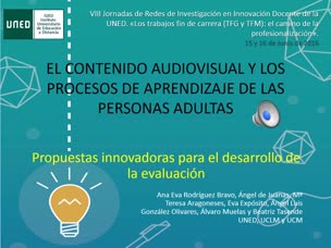 El contenido audiovisual y los procesos de aprendizaje de las personas adultas
