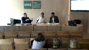 Coloquio sobre las conferencias de los doctores Daniel Marías y Marcelino Jiménez