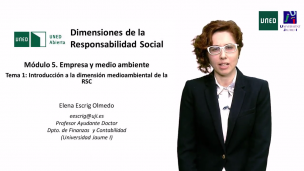 5.1 Introducción a la dimensión medioambiental de la RSC