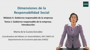 4.1 Gobierno responsable de la empresa. Introducción al Tema 1 (1ª parte)
