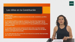 Parte III: Menores en Derecho Interno