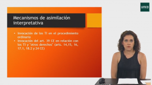 Parte II: Asimilación ,interpretación y protección jurisdiccional.  