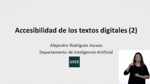 Accesibilidad de los textos digitales.  Parte II(LS)