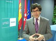 Carlos Vidal en la inauguración del Centro Asociado Las Tablas UNED