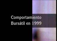 Comportamiento bursátil en 1999