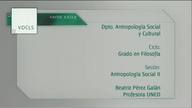 Antropología Social II