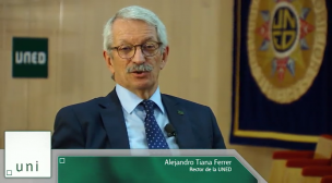 Palabras de Alejandro Tiana (Rector)