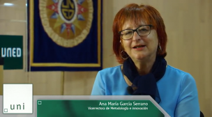 Palabras de Ana María García (Vicerrectora de Metodología e Innovación)