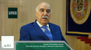 Palabras de Tomás Fernández García (Vicerrector de Centros Asociados y Relaciones Internacionales)