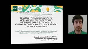 Desarrollo e implementación de material multimedia de teoría y problemas para el estudio de la asignatura Química Analítica Instrumental del Grado en Química