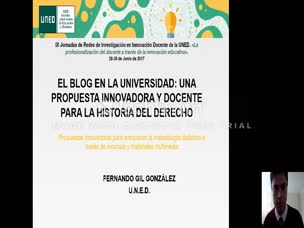 El blog en la Universidad: Una propuesta innovadora y docente para la Historia del Derecho