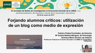 Forjando alumnos críticos: utilización de un blog como medio de expresión