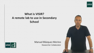 What is VISIR? Advantages of the usage of a remote laboratory in Secondary School      
