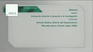 Innovación docente e iniciación a la investigación