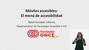El menú de accesibilidad (LS)