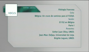 El fle en Bélgica I