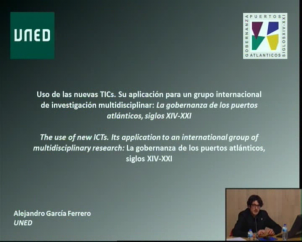 Uso de las nuevas TICS. Su aplicación para un grupo internacional de investigación multidisciplinar: La gobernanza de los puertos atlánticos, siglos XIV-XXI