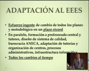 Adaptación al EEES e investigación