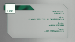 Acceso a Refworks