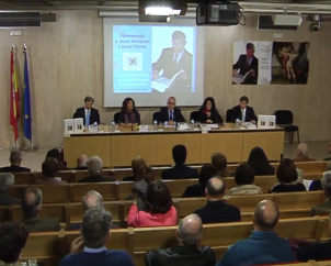 Homenaje profesor D. Juan Antonio López Férez