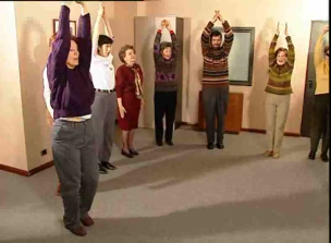 Música y movimiento. Terapia para ciegos.